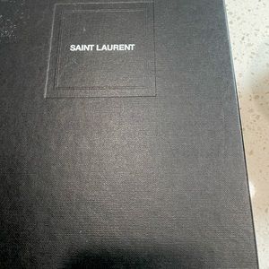 Authentic SAINT LAURENT's 'Uptown' shoulder bag (black), gold chain, brand new.